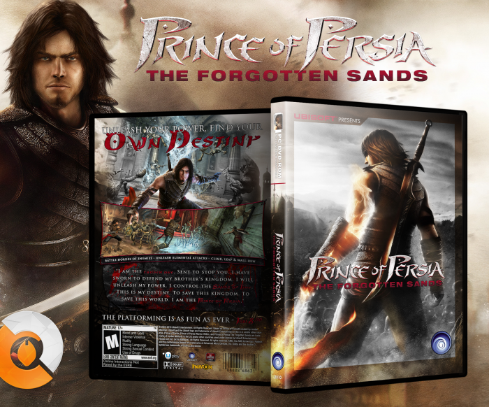 Prince of Persia - The Forgotten Sands box art cover
