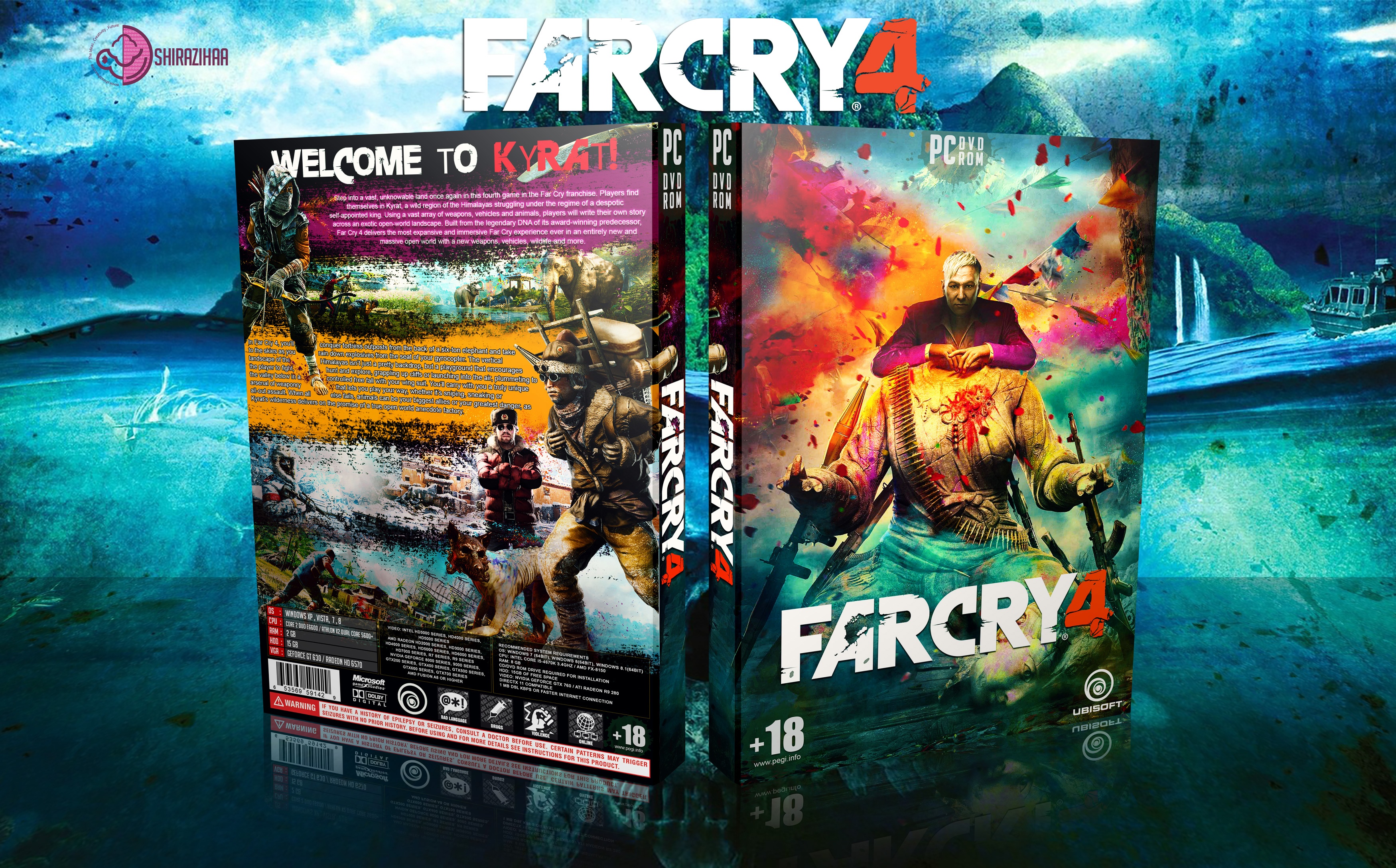 Far Cry 4 box cover