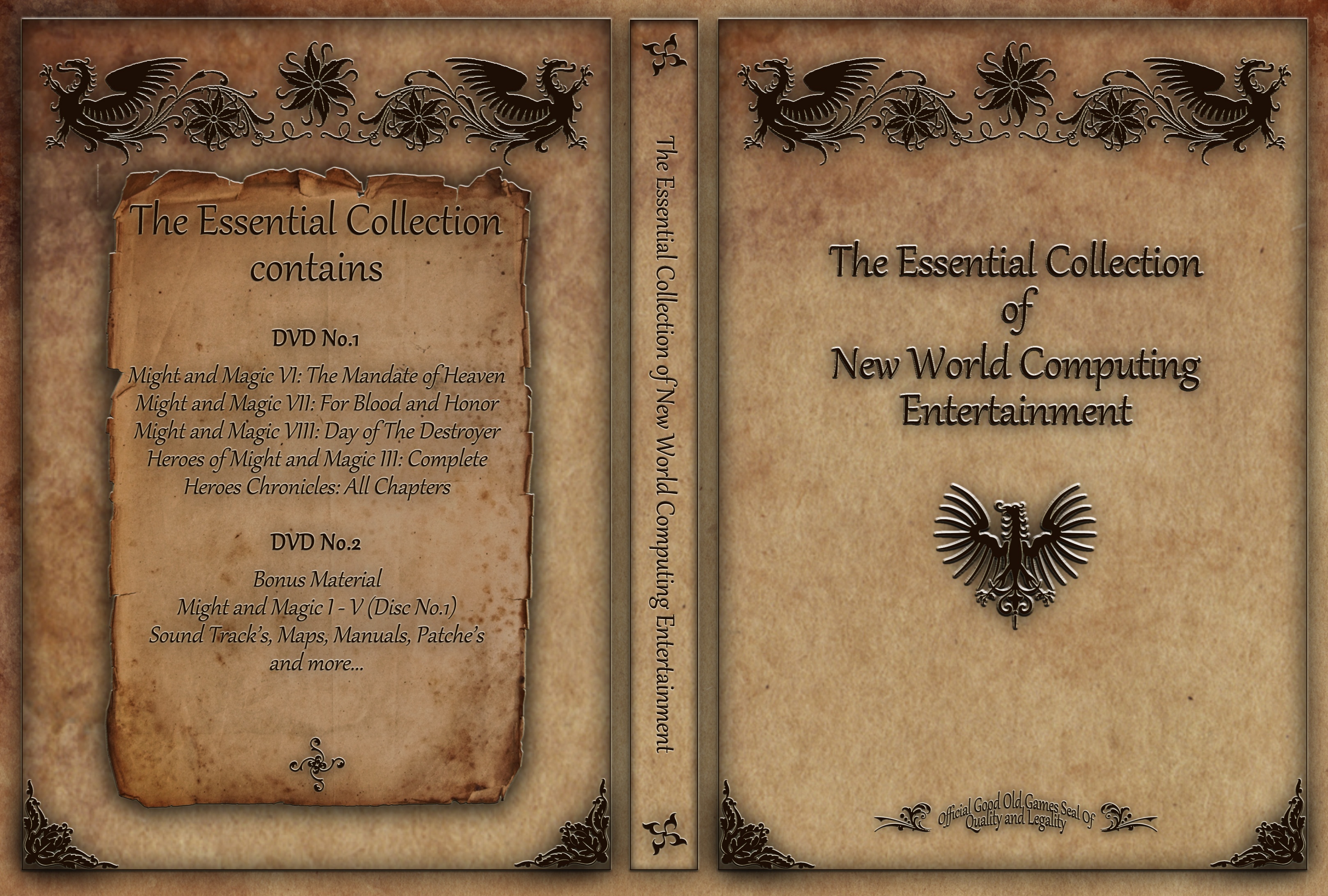 Might and Magic Essential Collection box cover