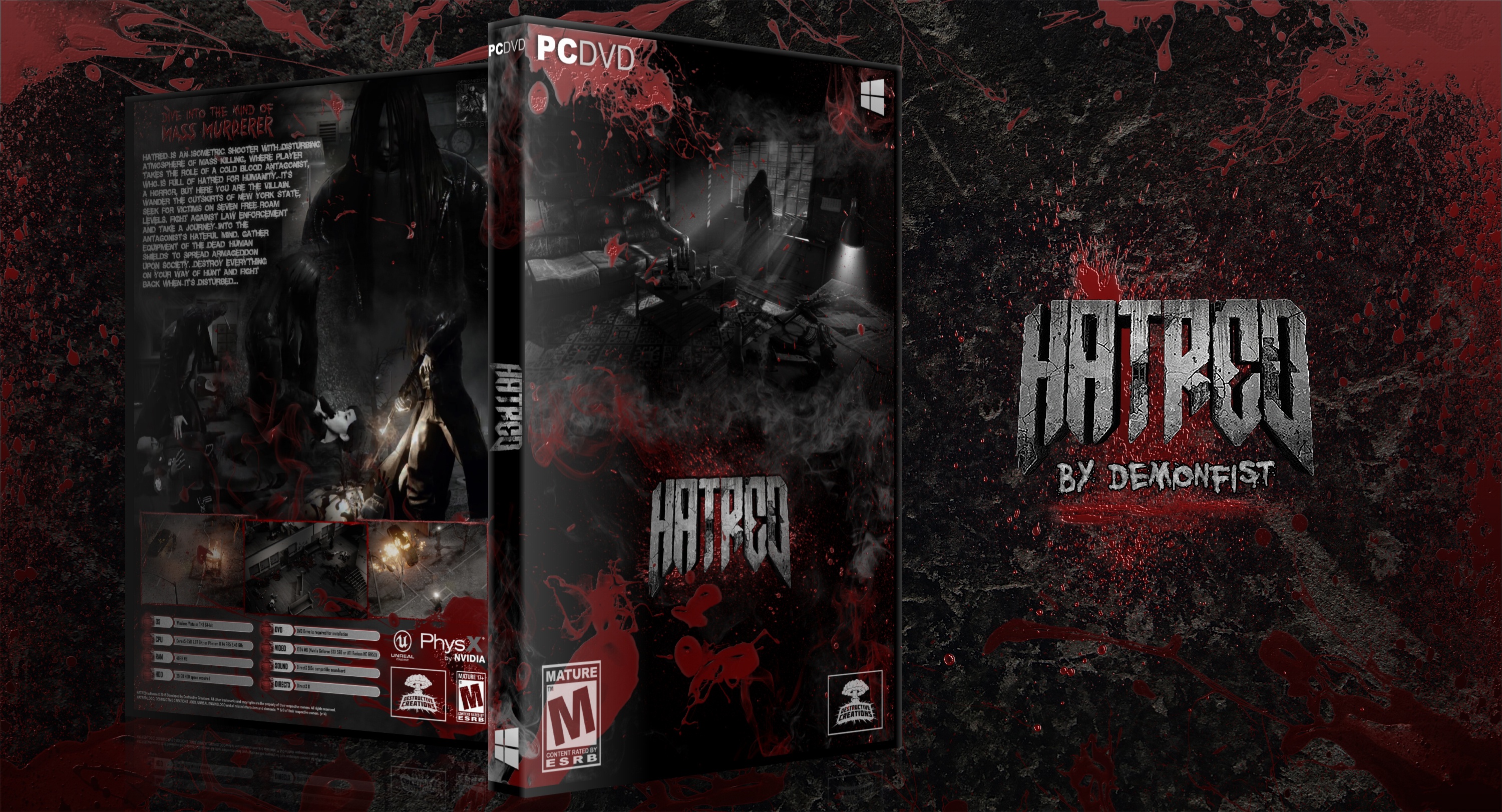 Hatred box cover