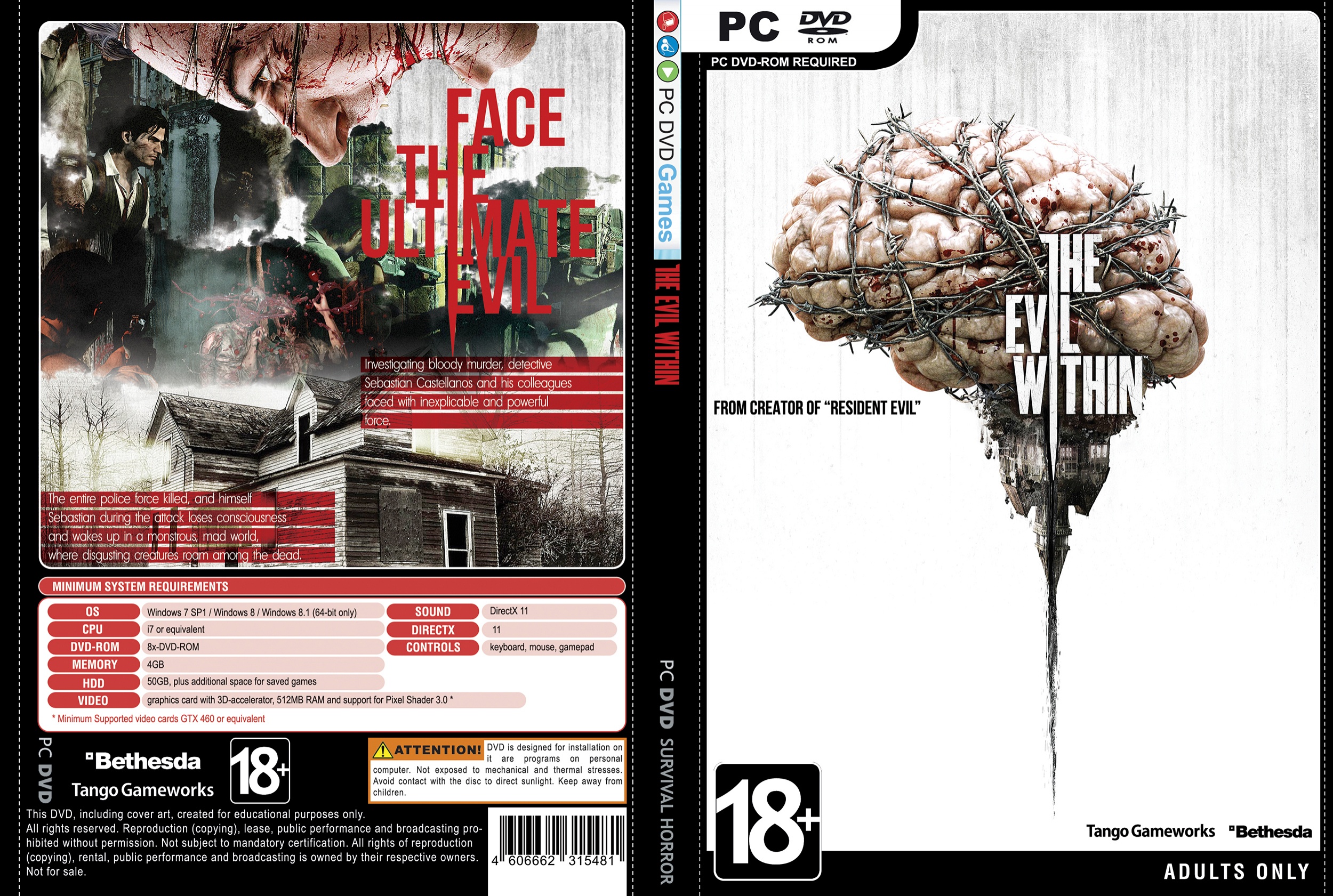 The Evil Within box cover