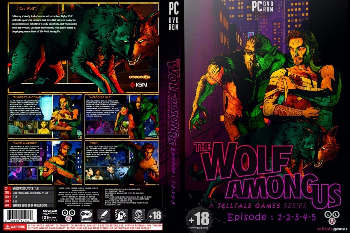 The Wolf Among Us All Episode box art cover