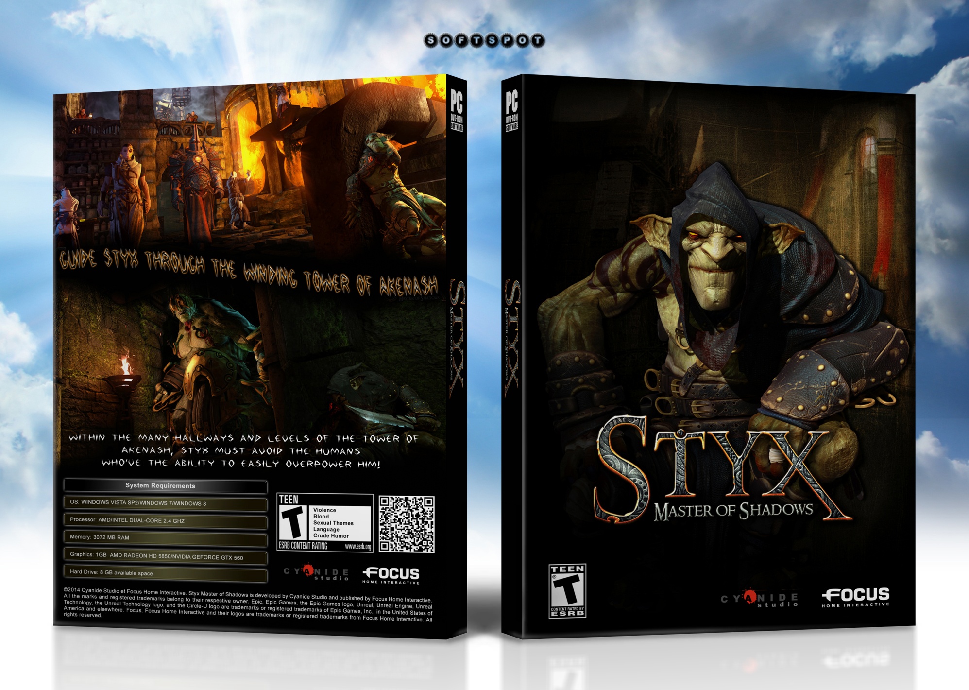 STYX : Master of Shadows box cover