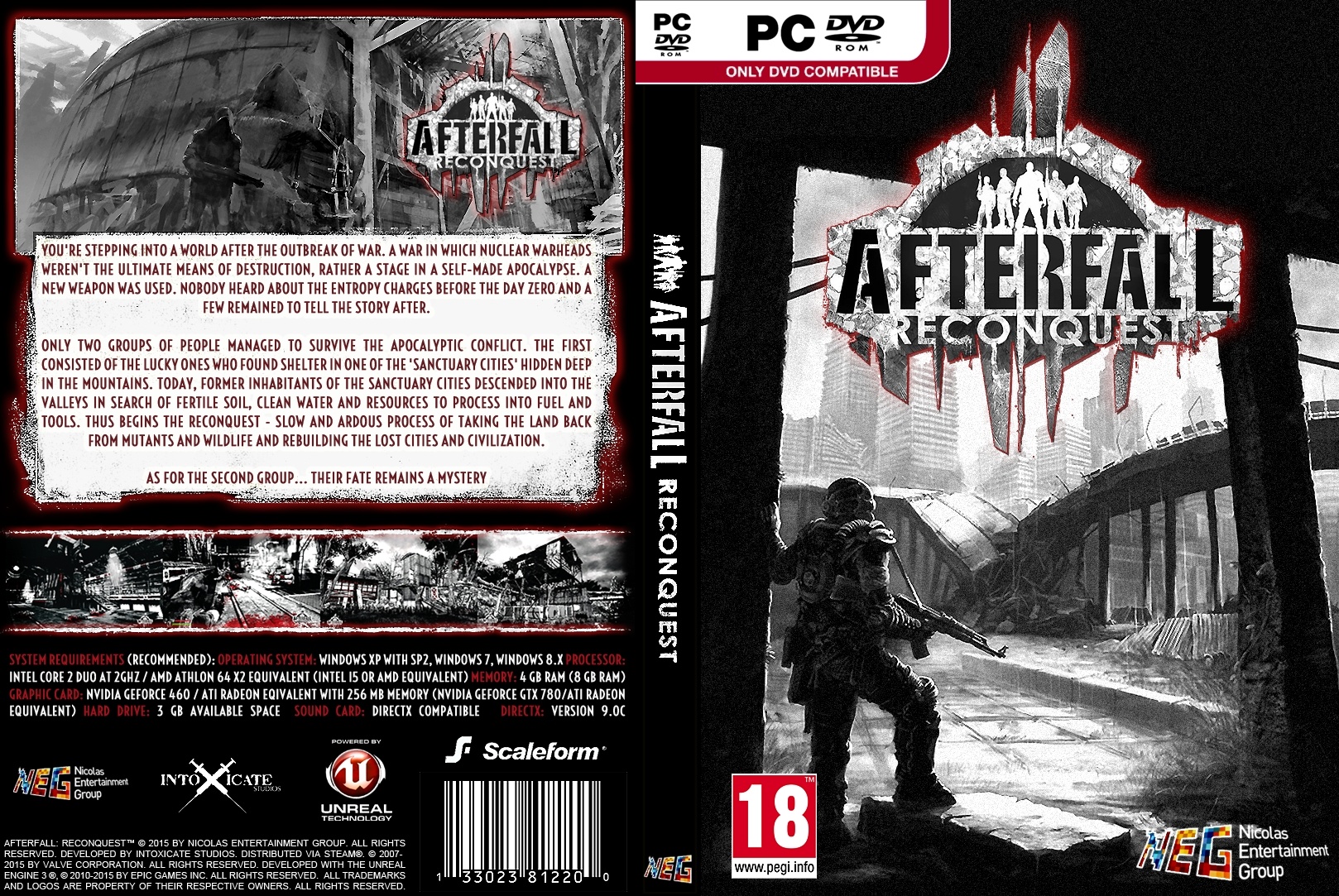 Afterfall: Reconquest box cover