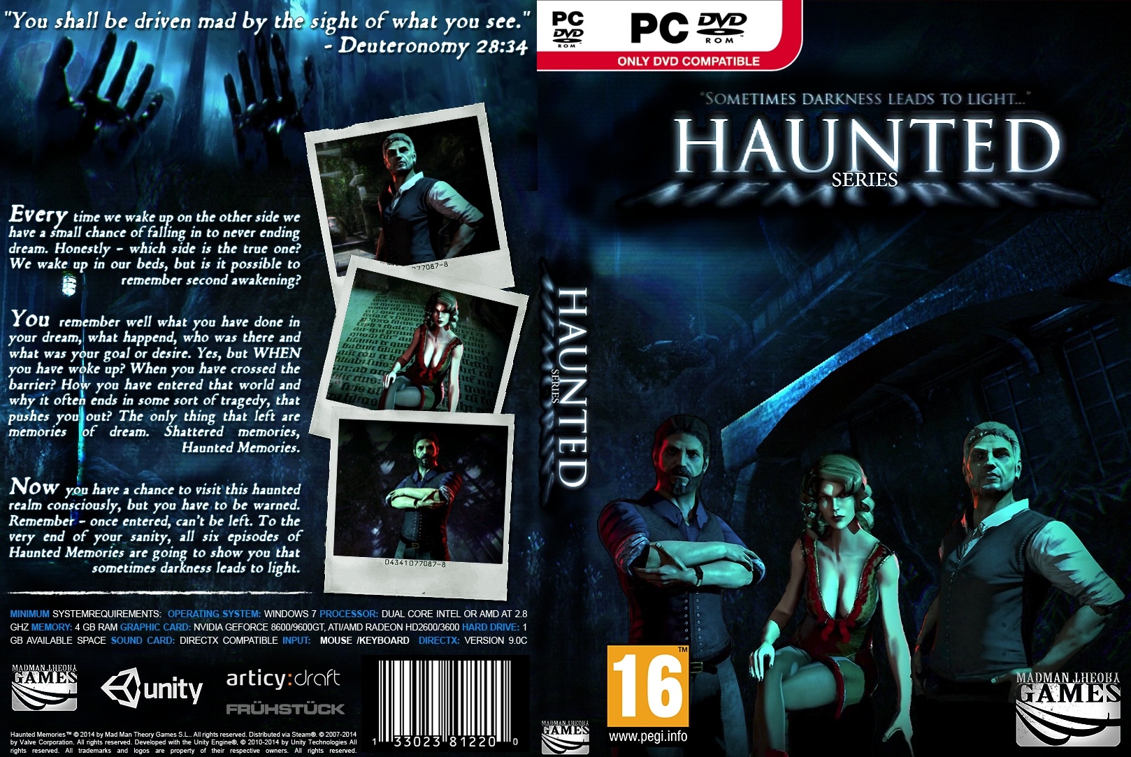 Haunted Memories box cover