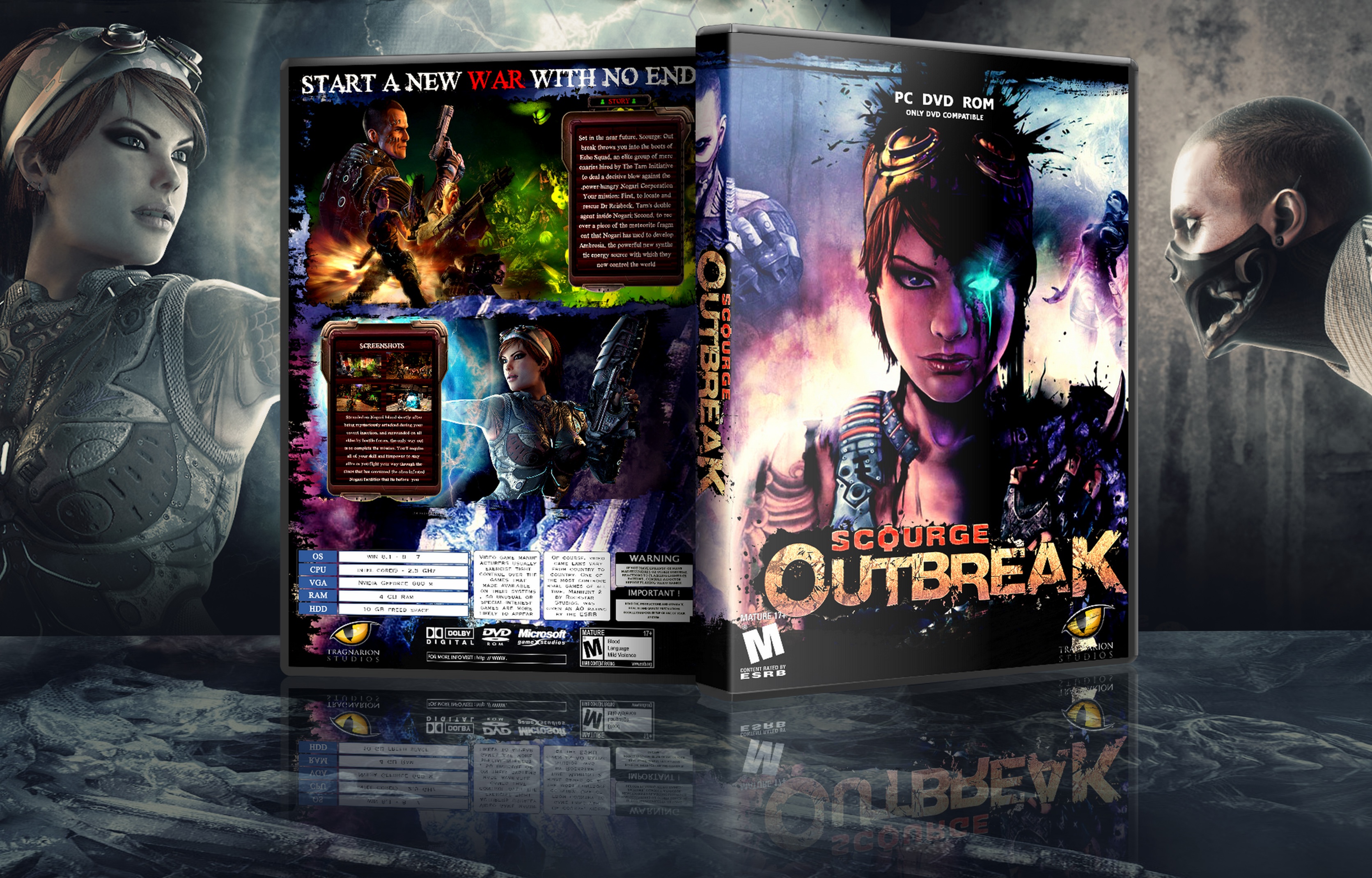 Scourge Outbreak box cover