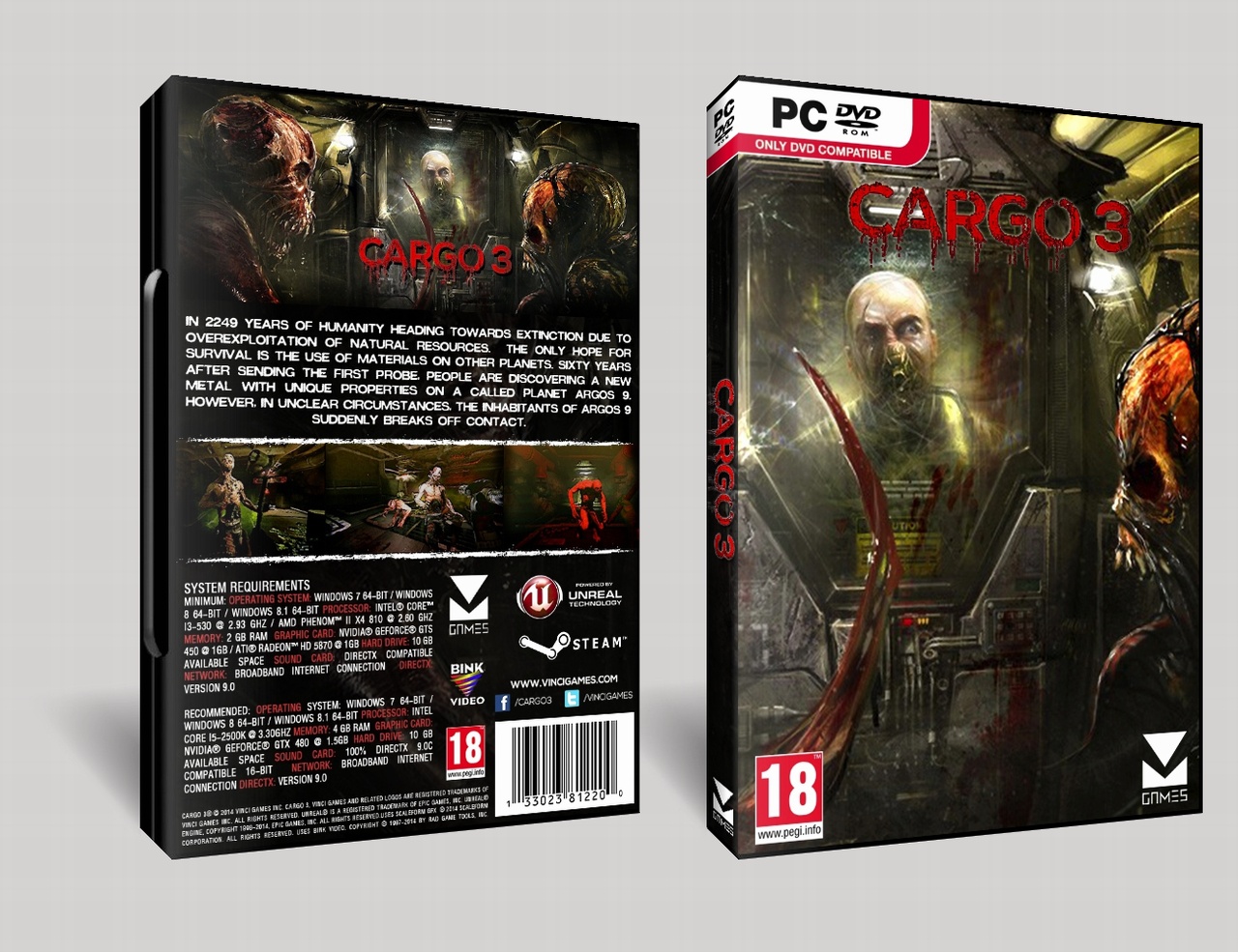 Cargo 3 box cover