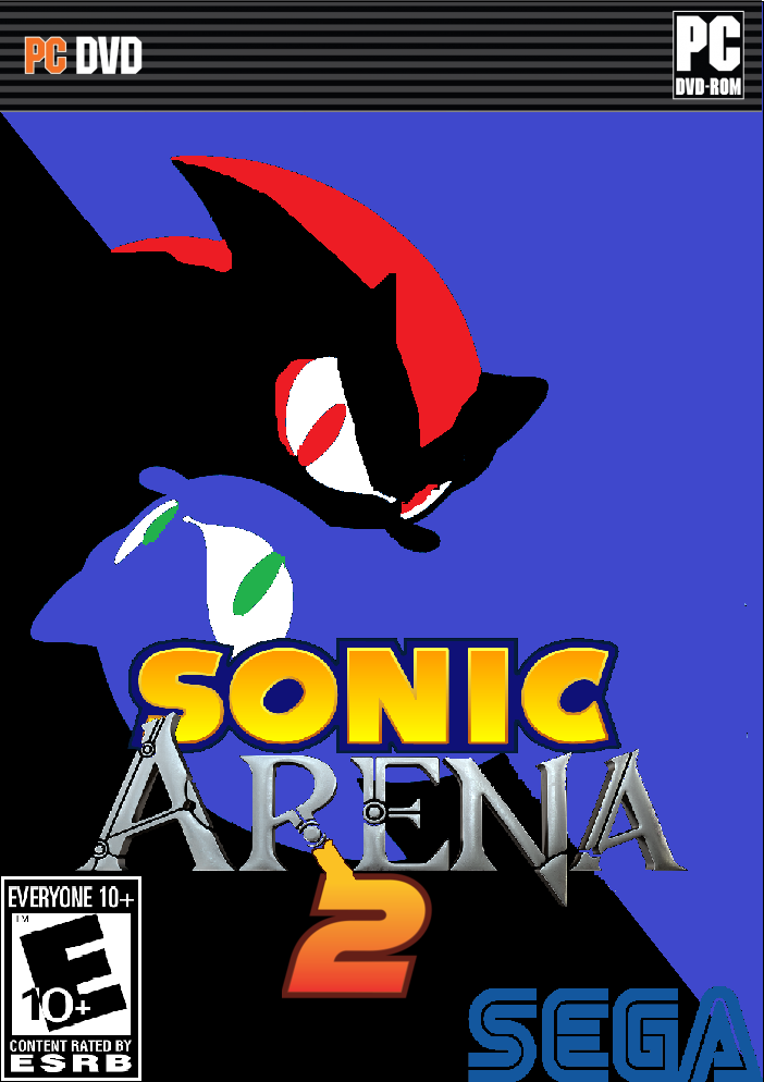 Sonic Arena 2 box cover