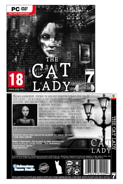 The Cat Lady box art cover