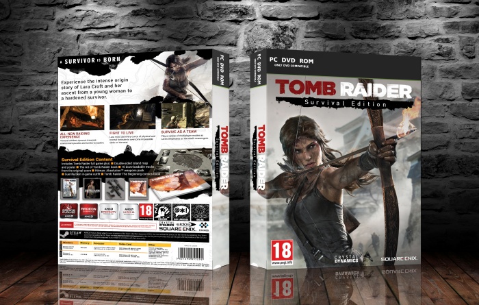 Tomb Raider : Survival Edition box art cover