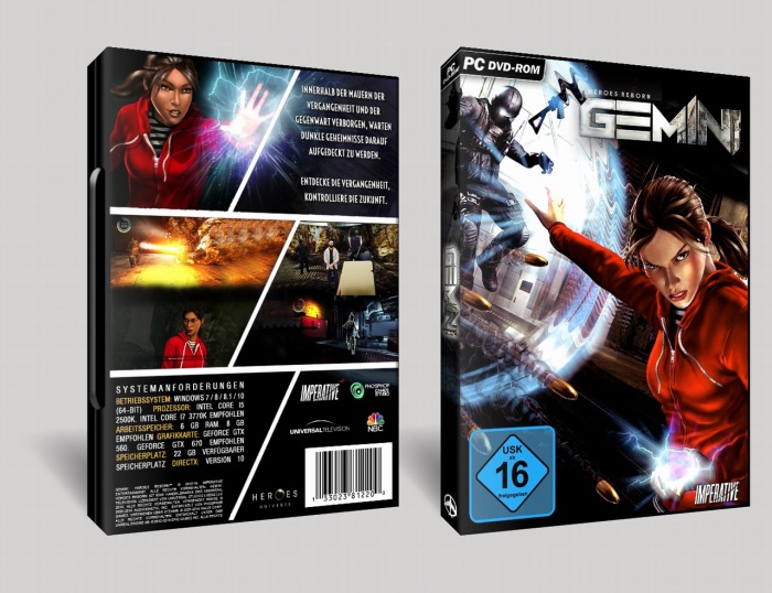 Gemini: Heroes Reborn box art cover