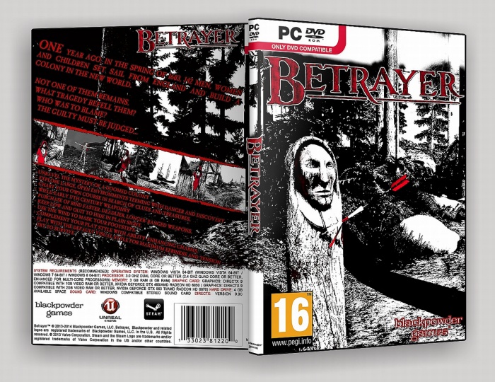 Betrayer box art cover