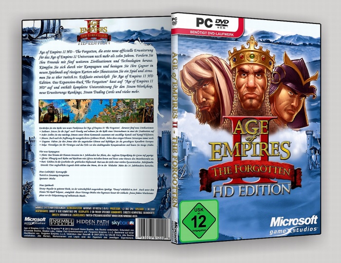 Age of Empires 2 HD: The Forgotten box art cover