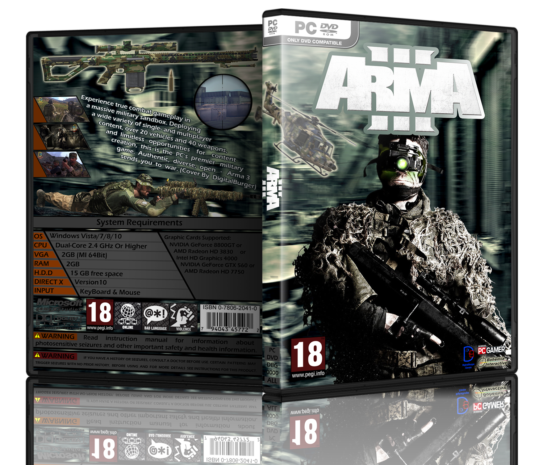ArmA III box cover