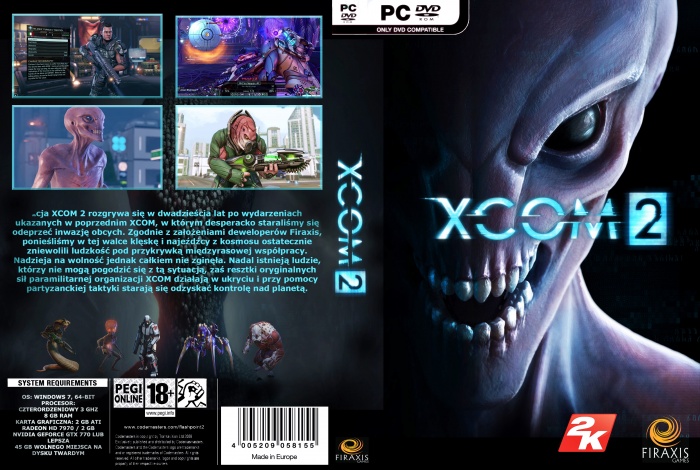 Xcom 2 box art cover