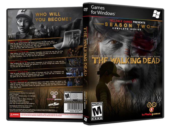 the walking dead season two cover hd