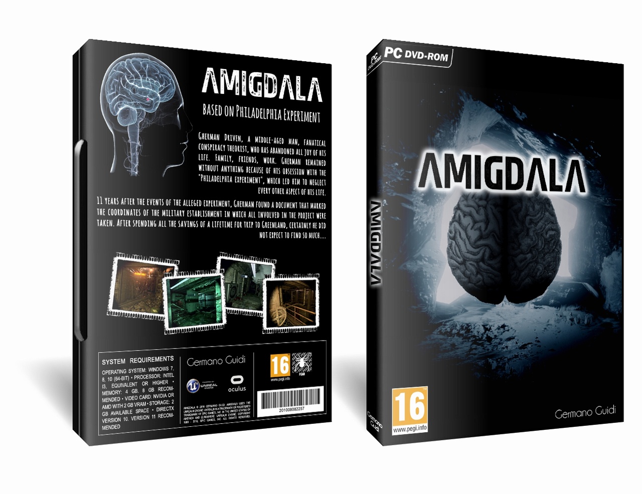 Amigdala box cover