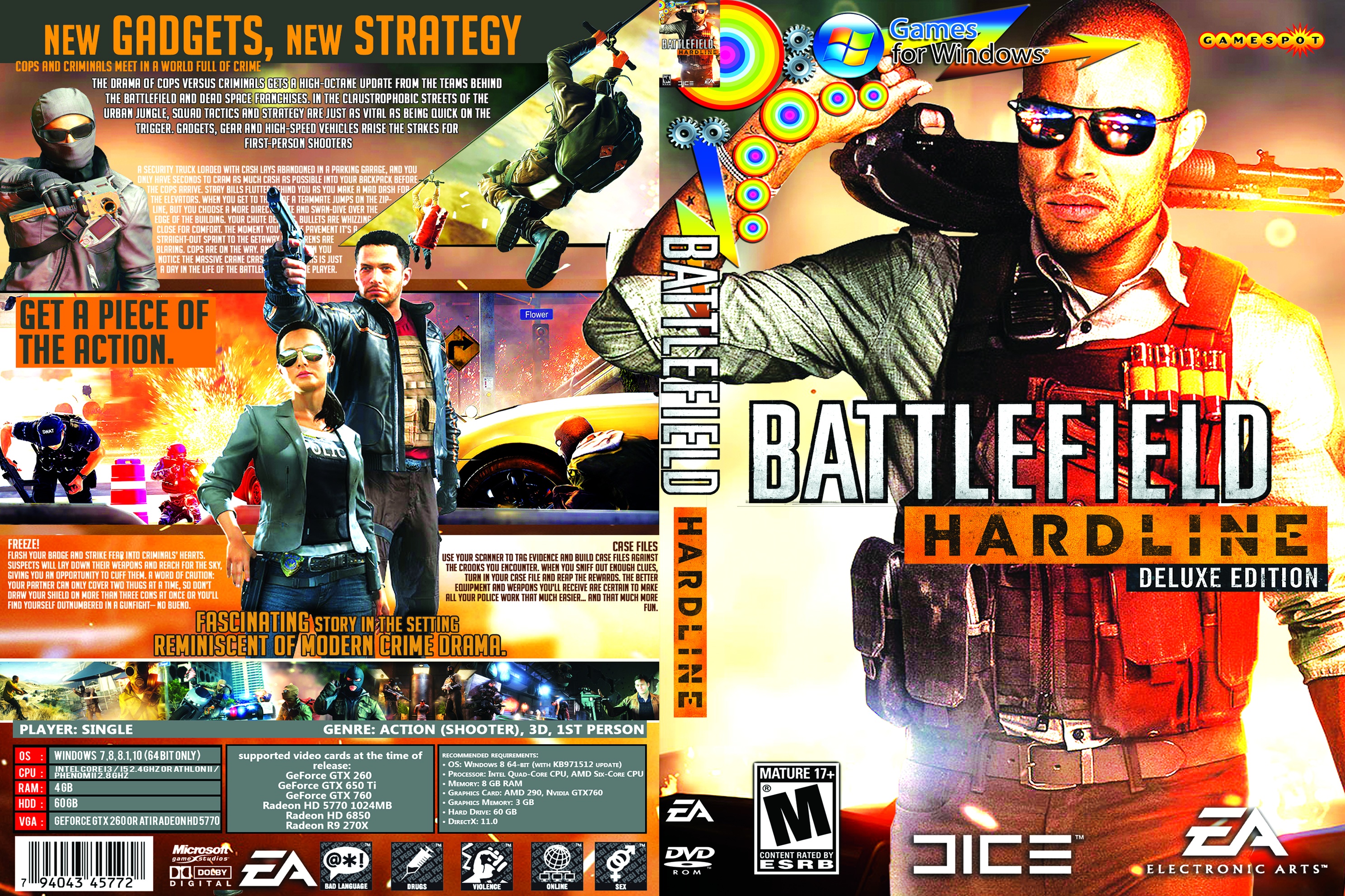 battlefield hardline box cover