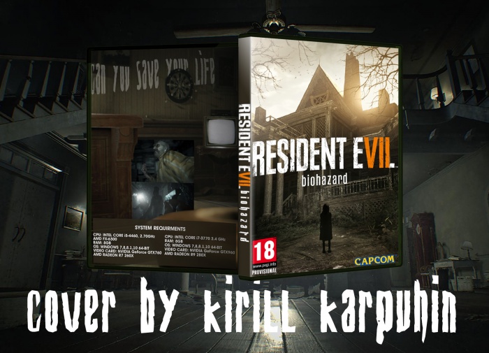Resident Evil 7 box art cover