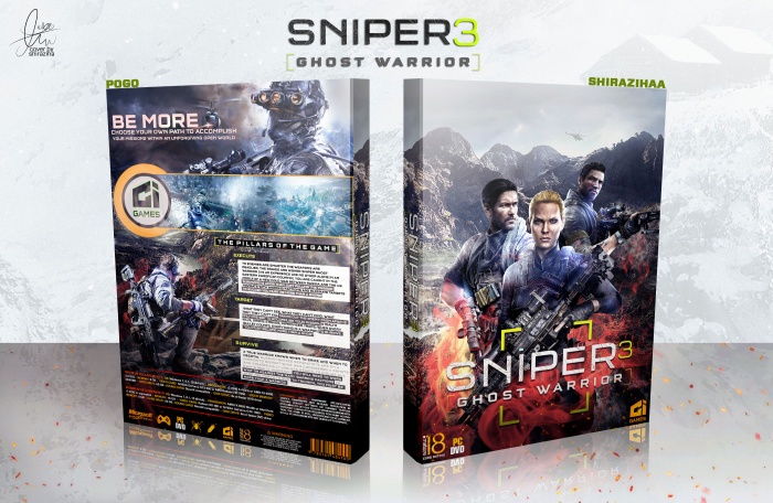 Sniper Ghost Warrior 3 box art cover