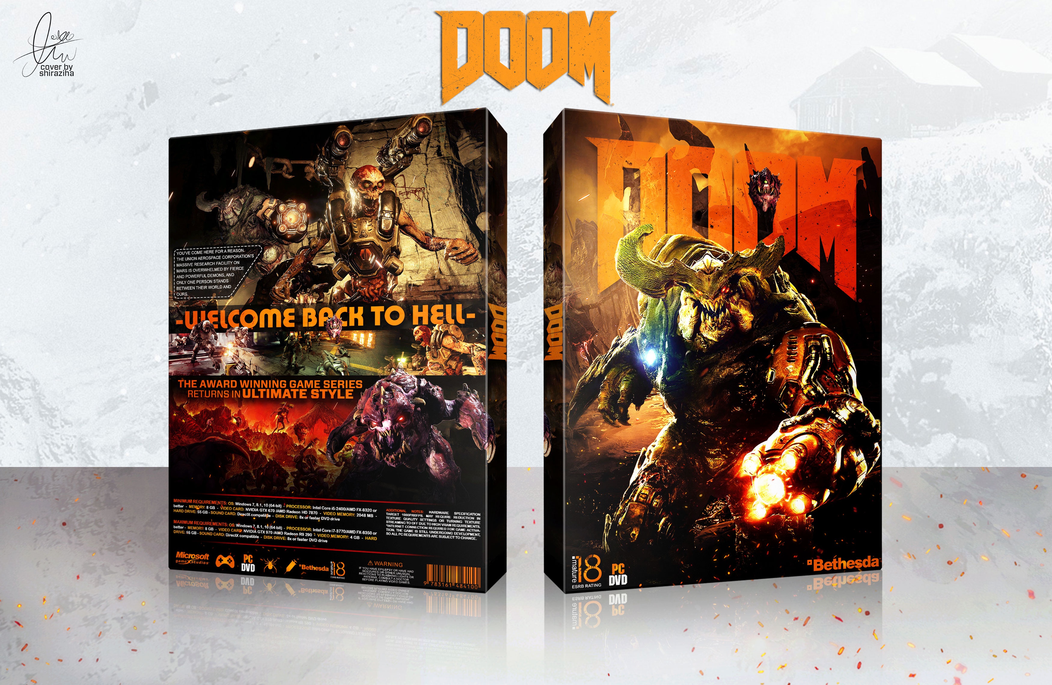 Doom box cover