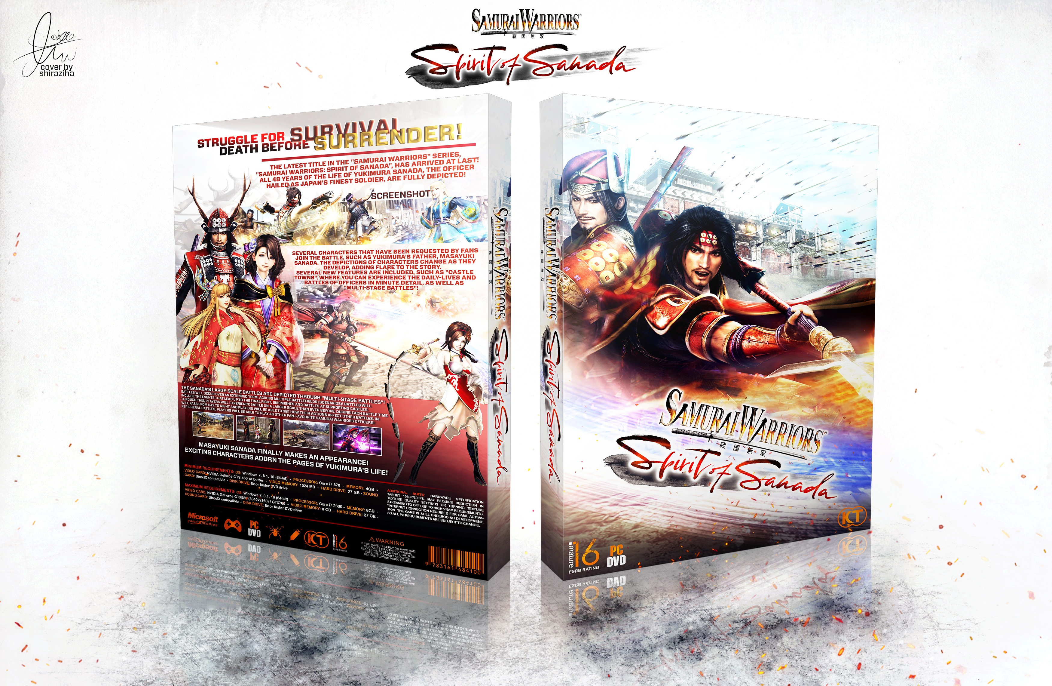 Samurai Warriors: Spirit Of Sanada box cover