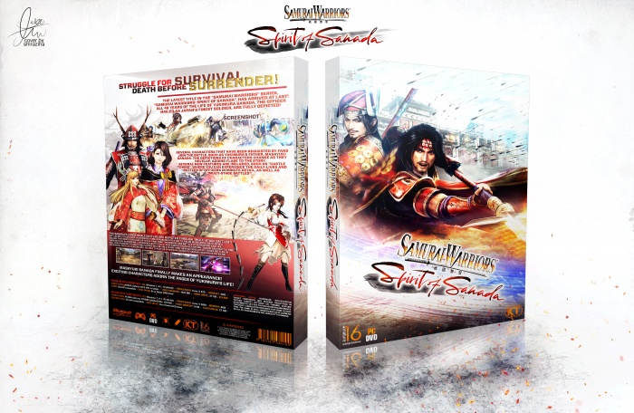 Samurai Warriors: Spirit Of Sanada box art cover