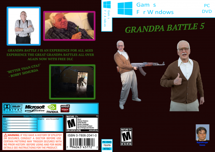 Grandpa Battle 5 box art cover