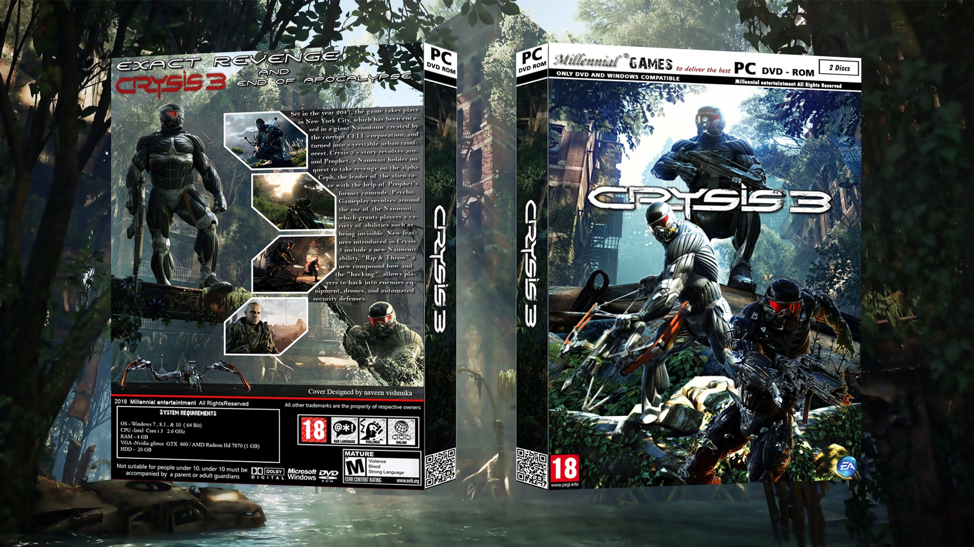 Crysis 3 box cover