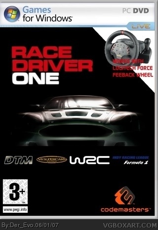 Race Driver One box art cover