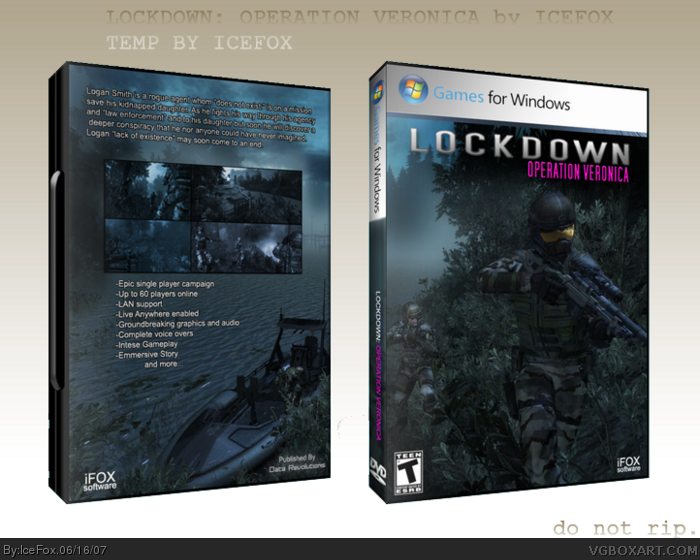 Lockdown: Operation Veronica box art cover