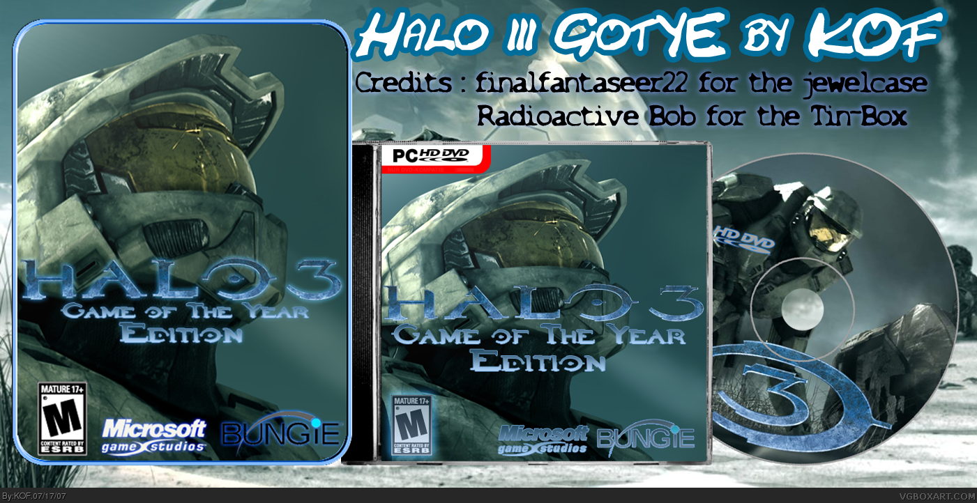 Halo 3 Game of the Year Edition box cover