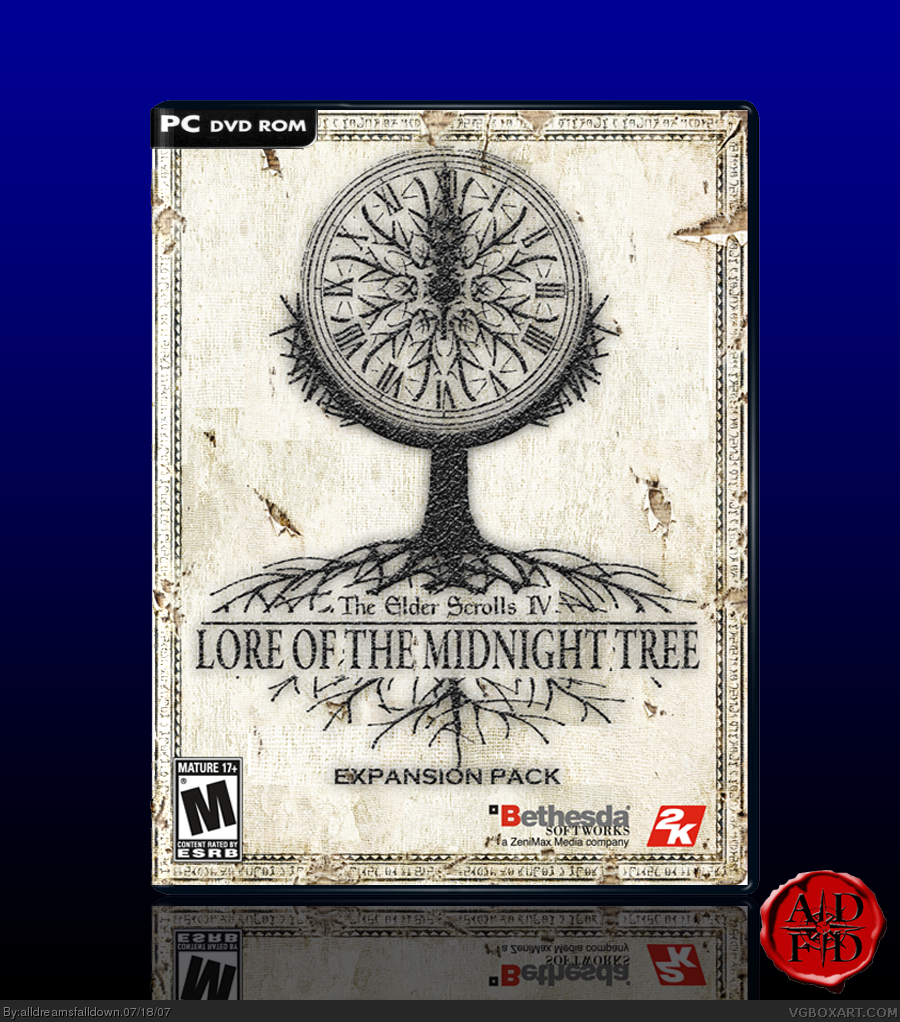 The Elder Scrolls IV - Lore Of The Midnight Tree box cover
