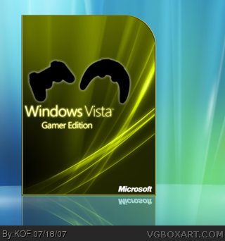 Windows Vista Gamer Edition box art cover