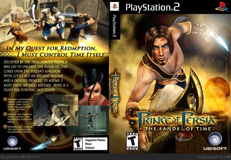 prince of persia sand of time for playstation