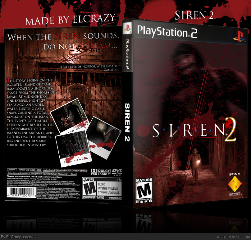 Siren 2 box cover