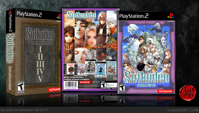 Suikoden: The Collection box art cover