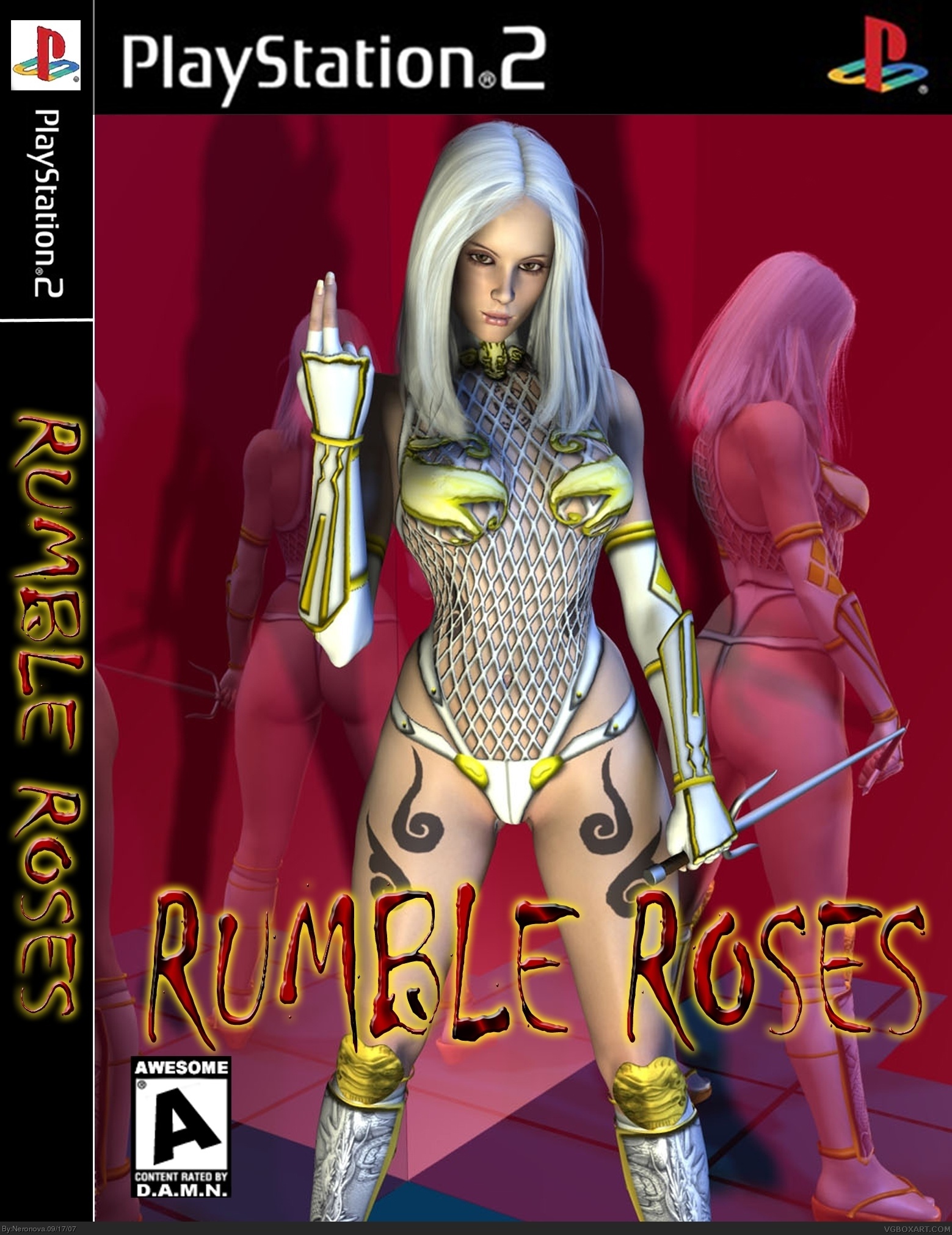 Rumble Roses box cover