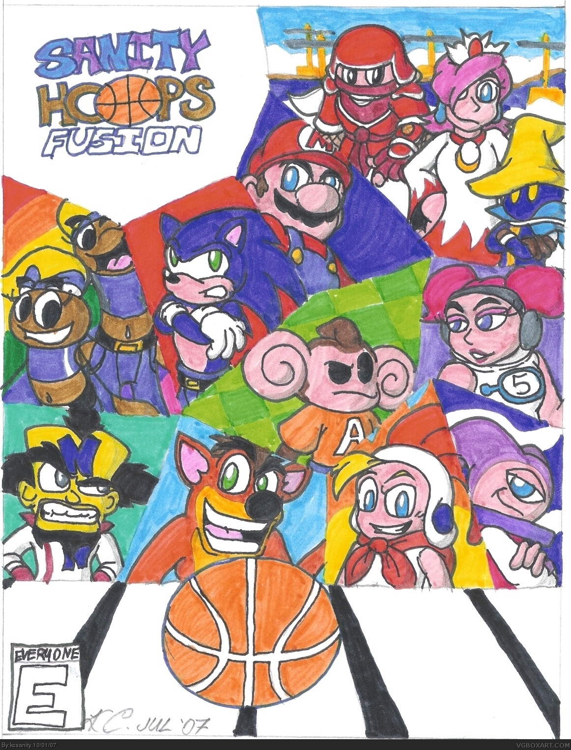 Sanity Hoops Fusion box cover
