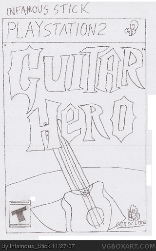 Guitar Hero box cover