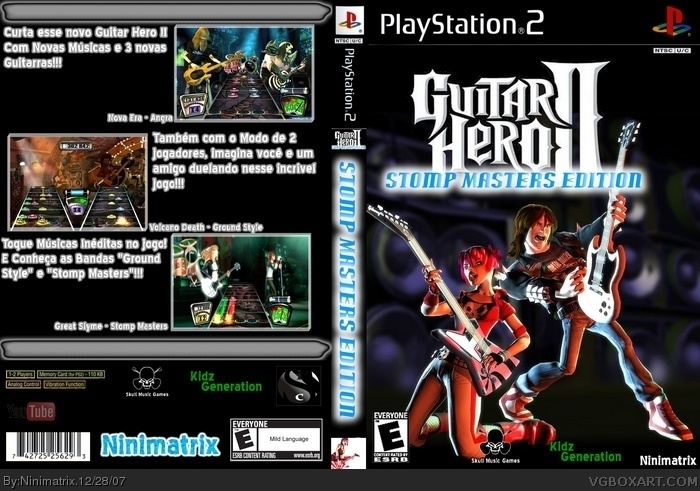Guitar Hero II - Stomp Masters Edition box art cover