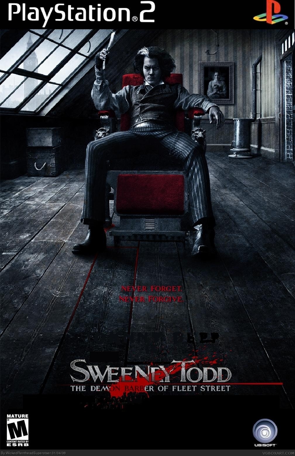 Sweeney Todd: The Demon Barbor Of Fleet Street box cover