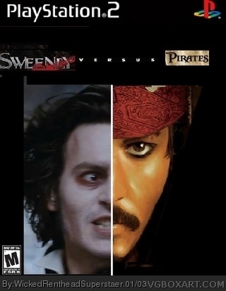 Sweeney Vs. Pirates! box cover