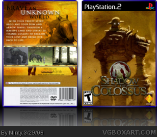 shadow of the colossus ps2 size