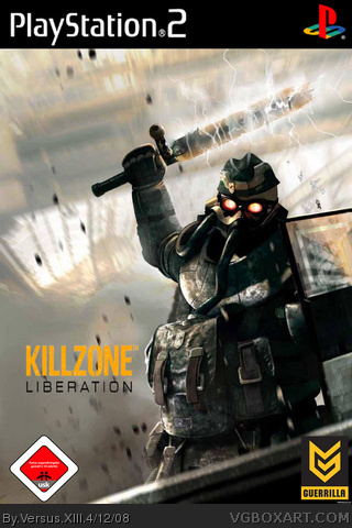 KillZone Liberation (PAL) box art cover