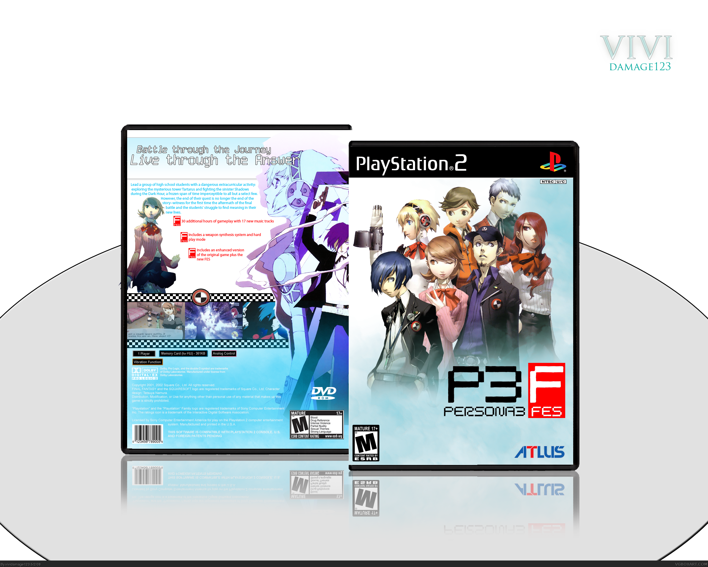 Persona 3 FES box cover