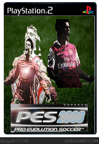 Pro Evolution Soccer 2008 box cover