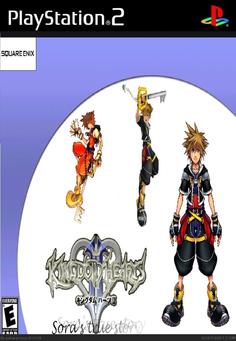 Kingdom Hearts II: Sora's True story box cover