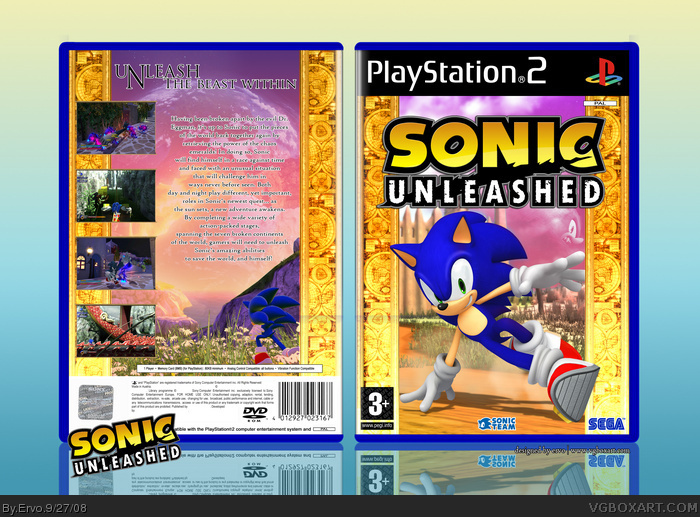 sonic unleashed ps 2