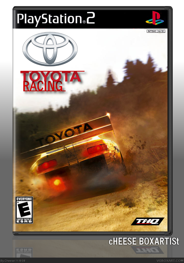 Toyota Racing box cover